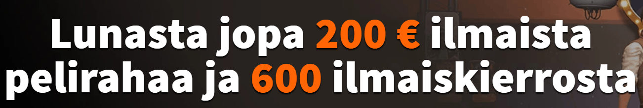 betsson casinon tervetulobonus