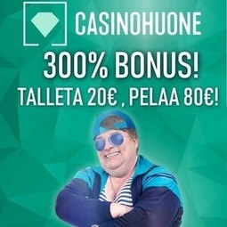 Casinohuone bonus 300%