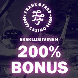 Frank&Fred Casinon talletusbonus 200%