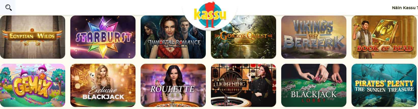 kassucasinopelit