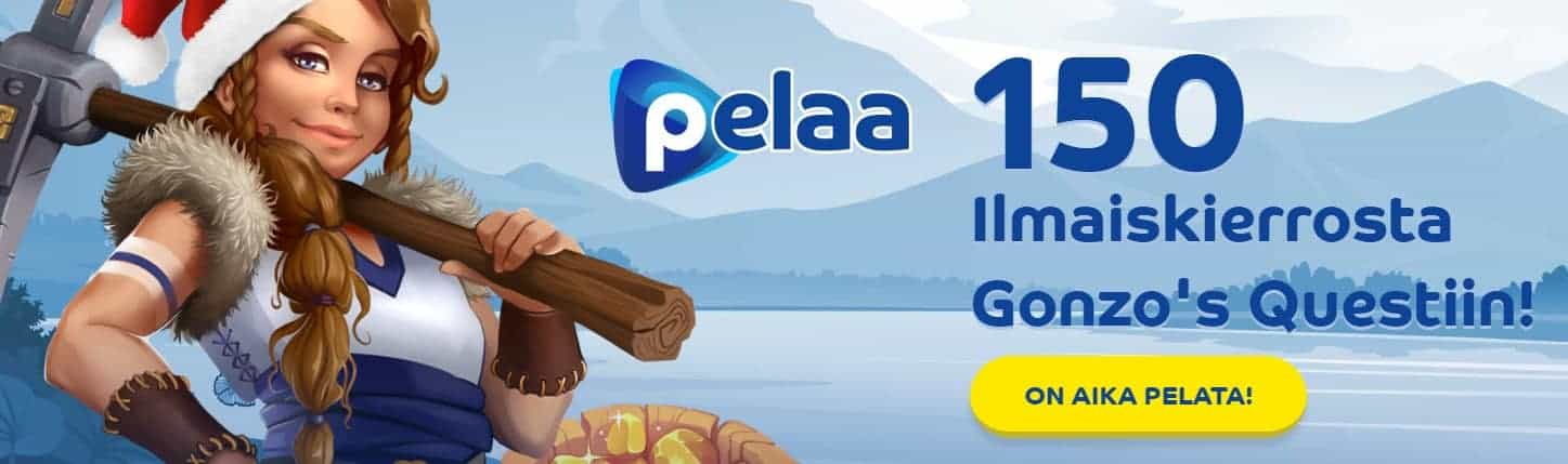 pelaa casino - 150 ilmaiskierrosta
